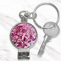 Rosa Antico Smudged Nail Clippers Key Chain