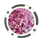 Rosa Antico Smudged Poker Chip Card Guard Front