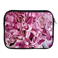 Rosa Antico Smudged Apple Ipad 2/3/4 Zipper Cases by kaleidomarblingart