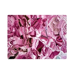 Rosa Antico Smudged Premium Plush Fleece Blanket (mini) by kaleidomarblingart