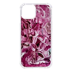 Rosa Antico Smudged Iphone 14 Tpu Uv Print Case