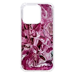 Rosa Antico Smudged Iphone 14 Pro Tpu Uv Print Case