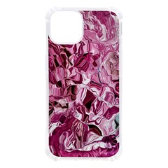 Rosa Antico Smudged Iphone 13 Tpu Uv Print Case by kaleidomarblingart