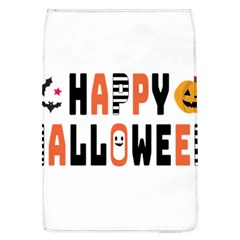 Happy Halloween Slot Text Orange Removable Flap Cover (l) by Sarkoni