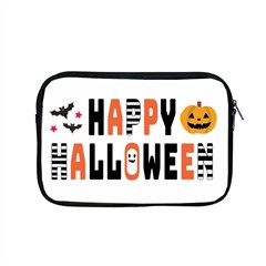 Happy Halloween Slot Text Orange Apple Macbook Pro 15  Zipper Case by Sarkoni