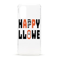 Happy Halloween Slot Text Orange Samsung Galaxy S20 6 2 Inch Tpu Uv Case by Sarkoni