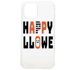 Happy Halloween Slot Text Orange Iphone 12 Pro Max Tpu Uv Print Case by Sarkoni