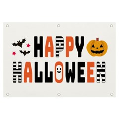 Happy Halloween Slot Text Orange Banner And Sign 6  X 4  by Sarkoni