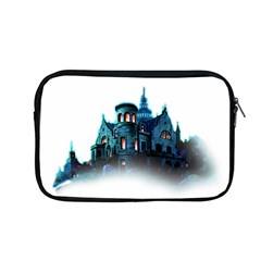 Blue Castle Halloween Horror Haunted House Apple Macbook Pro 13  Zipper Case by Sarkoni