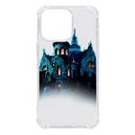 Blue Castle Halloween Horror Haunted House iPhone 13 Pro TPU UV Print Case Front