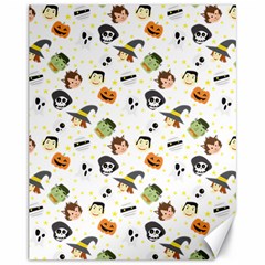 Happy Halloween Vector Images Canvas 11  X 14  by Sarkoni