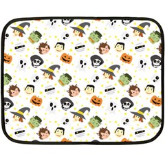 Happy Halloween Vector Images Fleece Blanket (mini) by Sarkoni