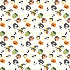 Happy Halloween Vector Images Play Mat (rectangle) by Sarkoni