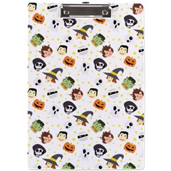 Happy Halloween Vector Images A4 Acrylic Clipboard by Sarkoni