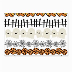 Halloween Holidays Postcard 4 x 6  (pkg Of 10) by Sarkoni