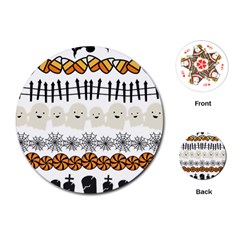 Halloween Holidays Playing Cards Single Design (round) by Sarkoni