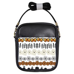 Halloween Holidays Girls Sling Bag by Sarkoni