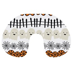 Halloween Holidays Travel Neck Pillow by Sarkoni