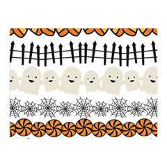 Halloween Holidays Two Sides Premium Plush Fleece Blanket (mini) by Sarkoni