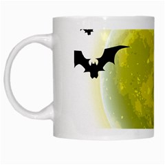 Happy Halloween White Mug by Sarkoni