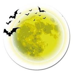 Happy Halloween Magnet 5  (round) by Sarkoni