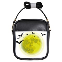 Happy Halloween Girls Sling Bag by Sarkoni