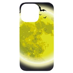 Happy Halloween Iphone 14 Pro Max Black Uv Print Case by Sarkoni