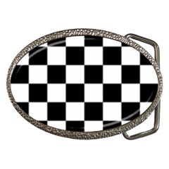 Black White Chess Board Belt Buckles by Ndabl3x