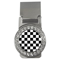 Black White Chess Board Money Clips (cz)  by Ndabl3x