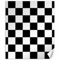 Black White Chess Board Canvas 20  X 24  by Ndabl3x