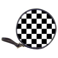 Black White Chess Board Classic 20-cd Wallets by Ndabl3x