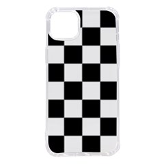 Black White Chess Board Iphone 14 Plus Tpu Uv Print Case