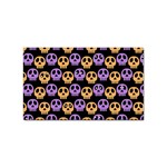 Halloween Skull Pattern Sticker (Rectangular) Front