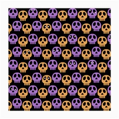 Halloween Skull Pattern Medium Glasses Cloth by Ndabl3x