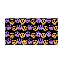 Halloween Skull Pattern Yoga Headband by Ndabl3x