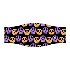 Halloween Skull Pattern Stretchable Headband by Ndabl3x