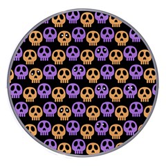 Halloween Skull Pattern Wireless Fast Charger(white) by Ndabl3x