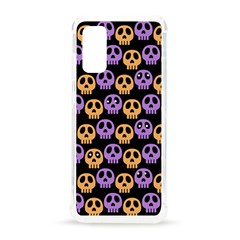 Halloween Skull Pattern Samsung Galaxy S20 6 2 Inch Tpu Uv Case by Ndabl3x