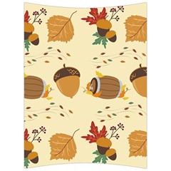 Leaves Foliage Acorns Barrel Back Support Cushion by Ndabl3x