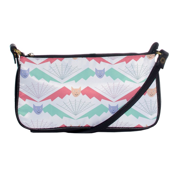 Halloween Pattern Shoulder Clutch Bag