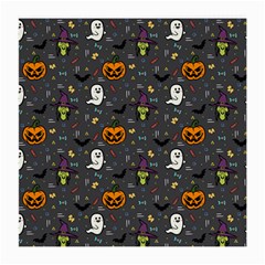 Halloween Bat Pattern Medium Glasses Cloth by Ndabl3x