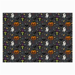 Halloween Bat Pattern Large Glasses Cloth by Ndabl3x