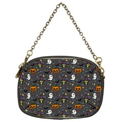 Halloween Bat Pattern Chain Purse (one Side) by Ndabl3x