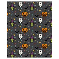 Halloween Bat Pattern Drawstring Bag (small) by Ndabl3x