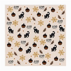 Cat Halloween Pattern Medium Glasses Cloth by Ndabl3x