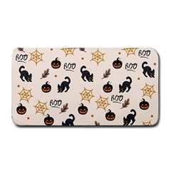 Cat Halloween Pattern Medium Bar Mat by Ndabl3x