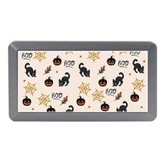 Cat Halloween Pattern Memory Card Reader (mini) by Ndabl3x