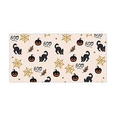 Cat Halloween Pattern Yoga Headband by Ndabl3x