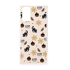 Cat Halloween Pattern Samsung Galaxy Note 20 Tpu Uv Case by Ndabl3x