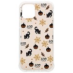 Cat Halloween Pattern iPhone 12/12 Pro TPU UV Print Case Front